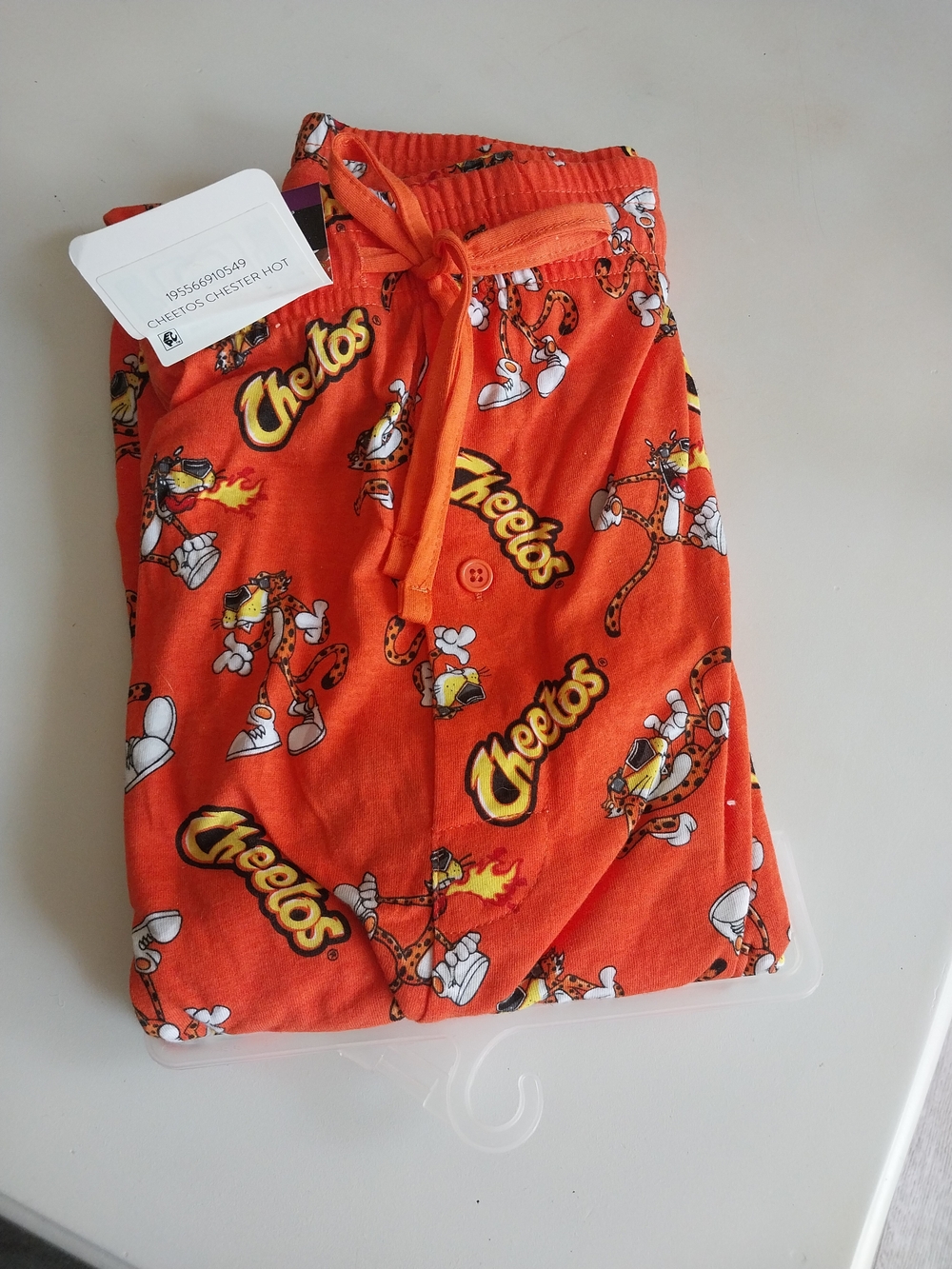 Cheetos Mens XXL Pajama Pants - Iconic Print